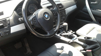 DISMANTLED - e83 we51720 SUV C BMW X3 3.0i BUILT SEPT. 2009 N52 6 CYL AUTOMATIC SILVER ON GRAY we51720