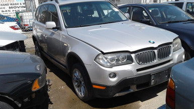 DISMANTLED - e83 we51720 SUV C BMW X3 3.0i BUILT SEPT. 2009 N52 6 CYL AUTOMATIC SILVER ON GRAY we51720