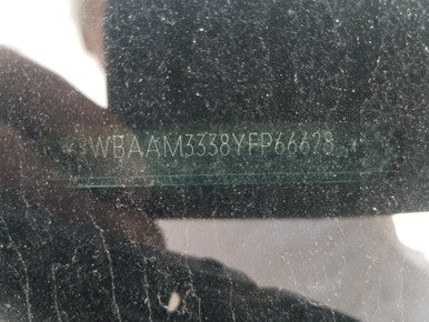 DISMANTLED - E46 FP66628 Sedan V FP66628 E46 323i M52TU BUILT JULY 1999 Titanium silver