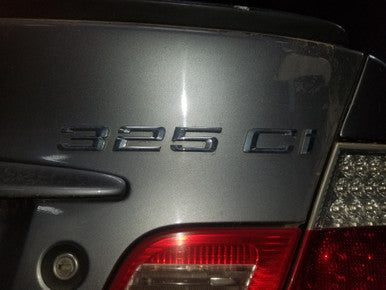 PART OUT BMW JY96296 2003 BUILT APRIL E46 325Ci COUPE MANUAL M54 Silbergrau ON BLACK SPORT LEATHER