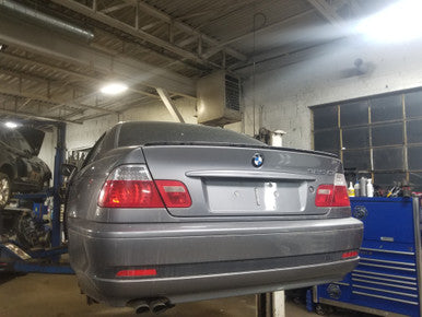PART OUT BMW JY96296 2003 BUILT APRIL E46 325Ci COUPE MANUAL M54 Silbergrau ON BLACK SPORT LEATHER
