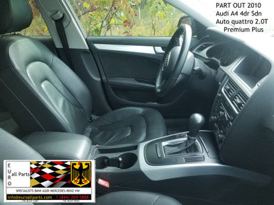 DISMANTLED 2010 Audi A4 4dr Sdn Auto quattro 2.0T Premium Plus Euro All Parts