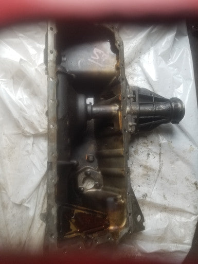 SPECIAL ORDER-BMW 11137556664 OEM Used OIL PAN AWD w/ BRACKET w/ SHIPPING TO ITICA NY INCLUDED