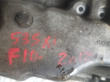 SPECIAL ORDER-BMW 11137556664 OEM Used OIL PAN AWD w/ BRACKET w/ SHIPPING TO ITICA NY INCLUDED