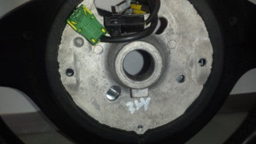 0) O BMW OEM 32342282020 32342229500 USED 101493 LEATHER MULTI-FUNCTION STEERING WHEEL E46 M3 Euro A