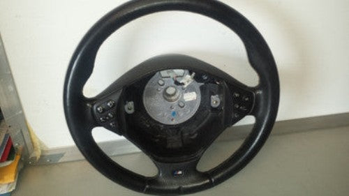 1) BMW OEM 32342229103 3 USED 380 E39 1 E39 2000 MULTI FUNCTION LEATHER M STEERING WHEEL E38 E39 Eur