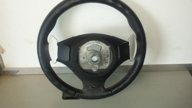 ORION -8 BMW 32342283738 OEM 32-34-2-283-738 Used ULTRA SPORT STEERING WHEEL multifunction M VERSION - SMG - LEATHER WRAPPED - CURLLED w-SHIFT PADDLES wo-AB FITS: E81 E87 E88 E82 E90 E91 E92 E93 M3 61-31-9-123-286 FITS: 2008-2013 LISTED VEHICLES