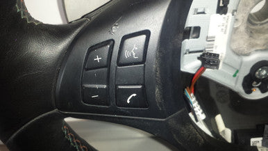 ORION -8 BMW 32342283738 OEM 32-34-2-283-738 Used ULTRA SPORT STEERING WHEEL multifunction M VERSION - SMG - LEATHER WRAPPED - CURLLED w-SHIFT PADDLES wo-AB FITS: E81 E87 E88 E82 E90 E91 E92 E93 M3 61-31-9-123-286 FITS: 2008-2013 LISTED VEHICLES