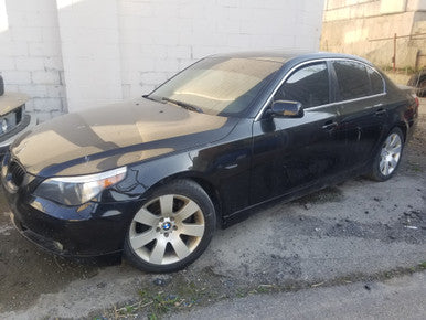 DISMANTLED - e60 B048623 C BMW B048623 E60 530i BUILT 07 2004 M54 6 SPD Black-sapphire Metallic LEATHER dakota schwarz