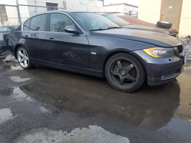 DISMANTLED - E90 KV67029 C KV67029 BMW 2006 E90 3 SERIES 330xi N52 auto sparkling-graphit metallic BLACK LEATHER
