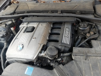 DISMANTLED KV67029 BMW BUILT JUNE 25 2006 E90 3 SERIES SEDAN 330xi N52 6 CYL AUTOMATIC AWD sparkling-graphit metallic ON BLACK LEATHER Euro All Parts