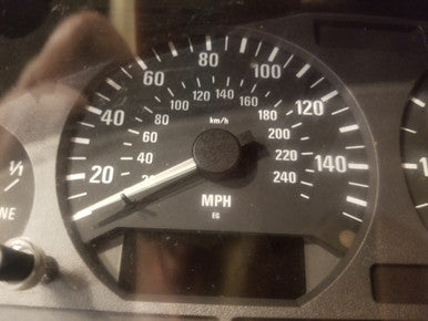 ORION -6 BMW 62118363758 OEM Used CLUSTER DASH USA VERSION - IN MILES / GALLONS PLUG & PLAY MOTO METER 62.11-8 363 758 ODO 117K MILES 0.263.301.770 FROM: 1998 318i M44 7000 RPM
