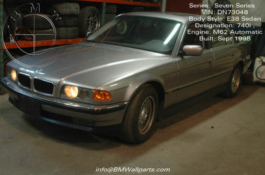 PART OUT DN73048 BMW E38 740i Sedan M62 V8 Auto transmission Built Sept 1998 DN73048 Euro All Parts DN73048- F