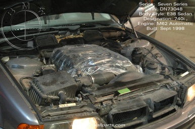 PART OUT DN73048 BMW E38 740i Sedan M62 V8 Auto transmission Built Sept 1998 DN73048 Euro All Parts DN73048- F