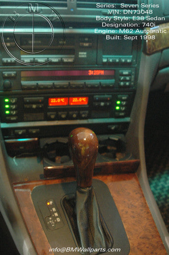 PART OUT DN73048 BMW E38 740i Sedan M62 V8 Auto transmission Built Sept 1998 DN73048 Euro All Parts DN73048- F