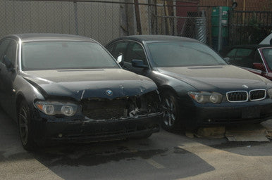 DISMANTLED - E65 DR10732 Sedan C BMW e65 745i Dec 2001 N62 V8 Auto 7 Series Blue on Black DR10732