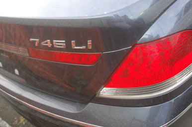 DISMANTLED - E65 DP51612 Sedan C BMW e65 745iL Nov 2002 N62 V8 Auto 7 Series Blue on Tan Hit ftront DP51612