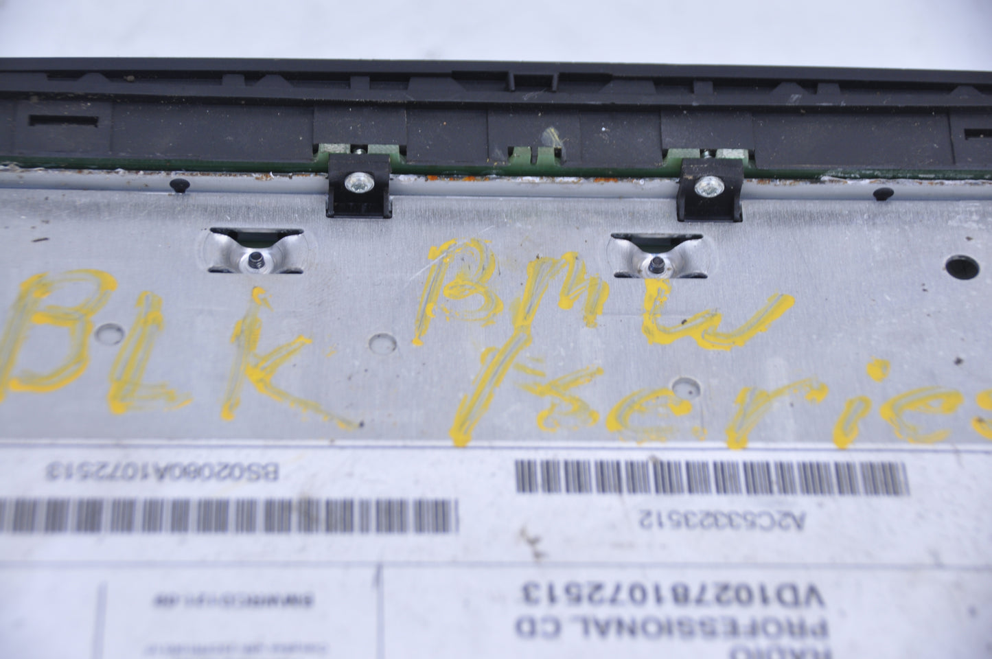 1) DH-11 BMW 65129170329 OEM Used RADIO HEAD UNIT DASH 6512 9178860-02 RA915010901N From: 2010 E90 323i 65-12-9-170-329 65129170329 Euro All Parts