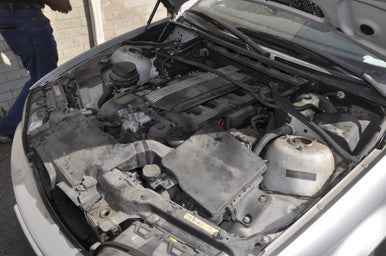 DISMANTLED - C BMW JU27366 E46 SPRITZER COUPE BUILT MARCH 2002 330Ci M54 6 SPD MANUAL COUPE TITANSILBER METALIC ON BLACK LEATHER POWER SPORT