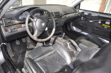 DISMANTLED - C BMW JU27366 E46 SPRITZER COUPE BUILT MARCH 2002 330Ci M54 6 SPD MANUAL COUPE TITANSILBER METALIC ON BLACK LEATHER POWER SPORT