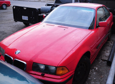 DISMANTLED - E36 EY31751 Coupe D BMW e36 318is Built March 1997 M44 4 Cyl Auto 1989-2000 Red on Tan EY7317A
