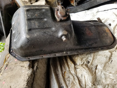 0) C-210 BMW 11131278878 OEM Used OIL PAN w/LEVEL ENGINE From: 1984 E28 BMW 528e 11-13-1-278-878 11131278878