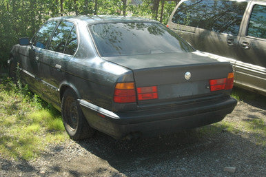 0) BMW e34 525i 5 series Nov 1995 Blue-Gray on Black Power Lux wood M50 Auto GK86985 Euro All Parts GK86985- B