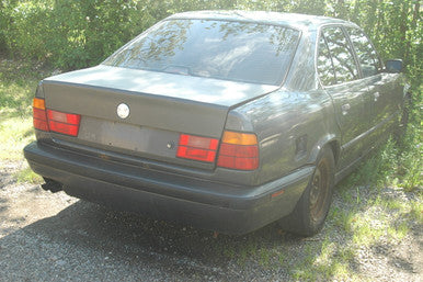 0) BMW e34 525i 5 series Nov 1995 Blue-Gray on Black Power Lux wood M50 Auto GK86985 Euro All Parts GK86985- B