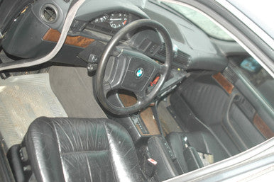 0) BMW e34 525i 5 series Nov 1995 Blue-Gray on Black Power Lux wood M50 Auto GK86985 Euro All Parts GK86985- B