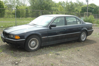 PART OUT BMW e38 740iL Built Nov 1996 M62 V8 Engine Automati Black on Tan DM03347 Euro All Parts DM03347- B