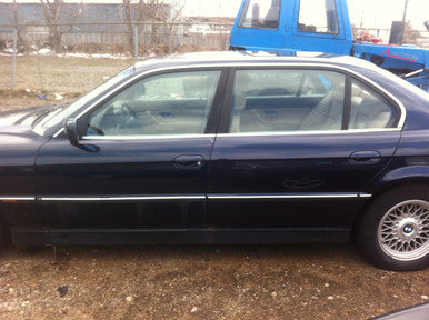 PART OUT BMW e38 740iL Built Nov 1996 M62 V8 Engine Automati Black on Tan DM03347 Euro All Parts DM03347- B