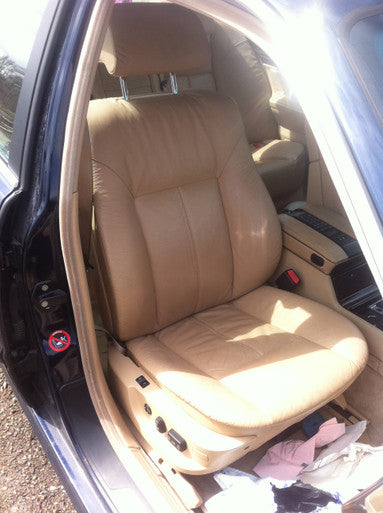 PART OUT BMW e38 740iL Built Nov 1996 M62 V8 Engine Automati Black on Tan DM03347 Euro All Parts DM03347- B
