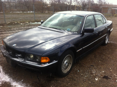 PART OUT BMW e38 740iL Built Nov 1996 M62 V8 Engine Automati Black on Tan DM03347 Euro All Parts DM03347- B