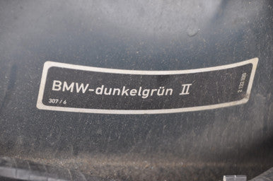 DISMANTLED - E36 FA20711 Sedan V BMW e36 320i M50 6 cyl Auto Built Dec 1993 FA20711 Dunkelgrun II Black