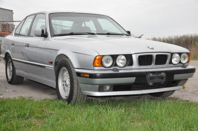 0) BMW e34 530i Jan 1994 M60 V8 manual 5 SPD gray on gray GE54106 Euro All Parts GE54106- B