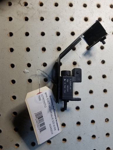 0) BMW OEM 11741742712 USED ELECT VACUUM VALVE 323I 0 E46 Euro All Parts