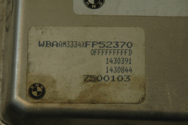 0) BMW OEM 12147500103 USED 323I 99 E46 RFMD CONTROL UNI Euro All Parts