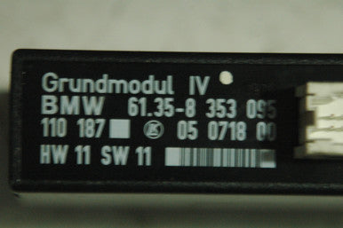 0) BMW 61358353095 USED 61-35-8-387-528 OEM COMFORT CONTROL MODULE 325i fits e36 (1993-2002) e46 z3 Euro All Parts