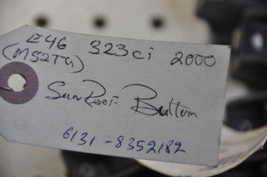 0) 37 DH BMW 61318352182 03015000 SUNROOF SWITCH 61316907288 61318368912 E46 E39 E60 E61 E63 E38 E83 Euro All Parts