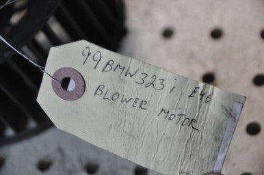 0) 23 DD BMW 64118372797 BLOWER MOTOR BEHR 39017 1999 E46 323i & OTHER LISTED VEHICLES Euro All Parts