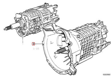 0) Auto to Manual Swap Kit GETRAG 265 5 SPD MANUAL TRANSMISSION BMW OEM 23001220587 E28 BUILT MARCH 1985 535i M30 5 SPD INTERCHANGE 1980 1990 53578 Euro All Parts