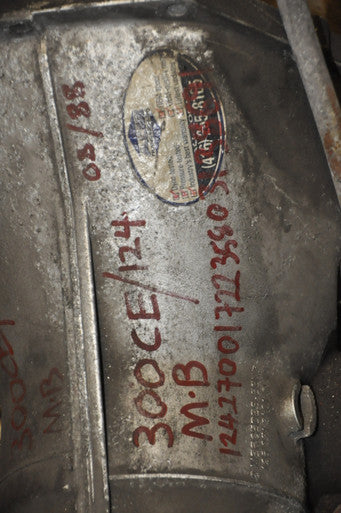 0) 18 Mercedes-Benz 1242704301 1262712101 USED 33.5075.00 722.358 TRANSMISSION 300CE W124 1985 717.43 260E 300E 300TE Euro All Parts