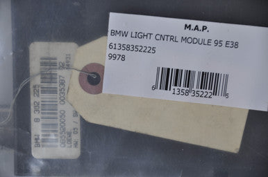 0) BMW 61358352225 Light Control Module (New) Fits: 7 Series E38 1995 & Other Listed Vehicles Euro All Parts