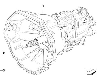 0) Auto to Manual Swap Kit ZF S5D 320Z THCH MANUAL 5 SPD TRANSMISSION BMW OEM 23007503992 E36 328I NOV 1997 M52 AV22668 Euro All Parts