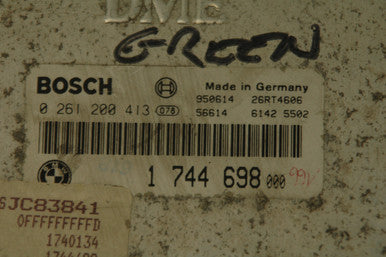 0) BMW OEM 12141744698 DME ECM ECU Engine Control Module (USED) Fits: 525i 95 E34 & Other Listed Vehicles Euro All Parts