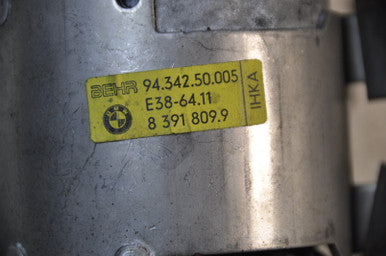 0) 20 DD BMW 64111468453 BLOWER MOTOR 1992 E36 320i & OTHER LISTED VEHICLES Euro All Parts