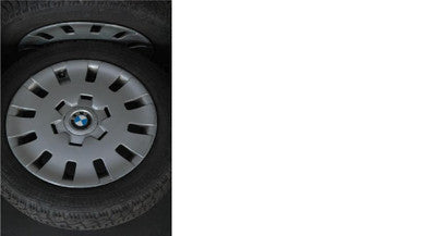 0) 16 IN BMW OEM 36111095013 USED STEEL RIM with Winter Dunlop 205 55 R16 E46 318i 325i 328i 330I M3 Euro All Parts