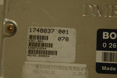 0) BMW OEM 12141748837 DME ECM ECU (Basic) Control Unit (USED) Fits: 530i 1994 E34 & Other Listed Vehicles Euro All Parts