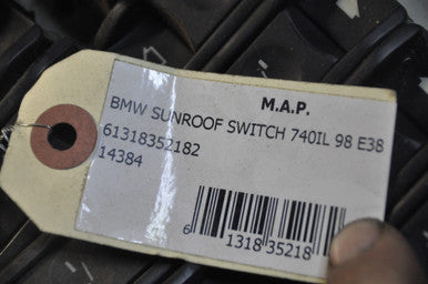 0) 37 DH BMW 61318352182 03015000 SUNROOF SWITCH 61316907288 61318368912 E46 E39 E60 E61 E63 E38 E83 Euro All Parts