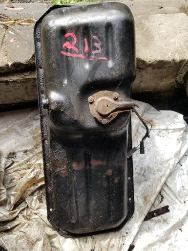 C-213 BMW 11131278878 OEM Used OIL PAN w/LEVEL M20&M30 ENGINE From: 1989 E23 L7 11-13-1-278-878 11131278878